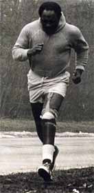 Carl Brashear running