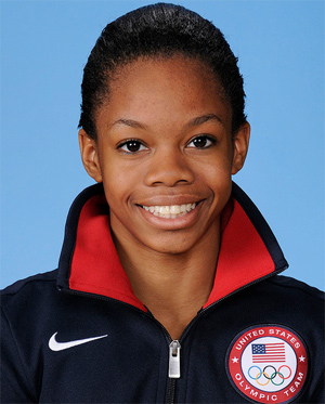 Gabrielle “Gabby” Douglas Credit: USOC/Long Photography, Inc.