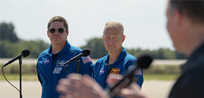 SpaceX astronauts Behnken Hurley