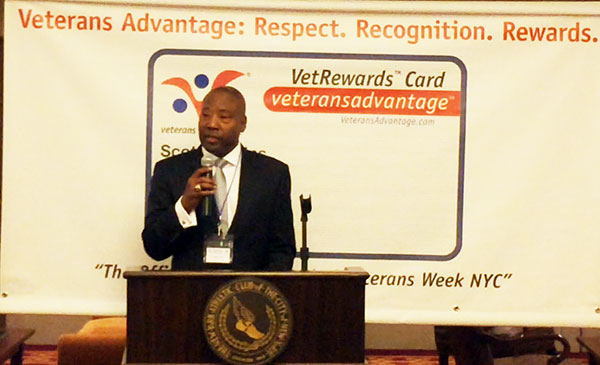 The New York Athletic Club's Cedric Jones honored by Veterans Advantage