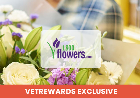 1800Flowers VetRewards Exclusive