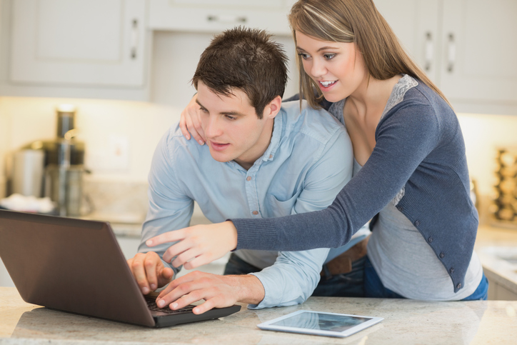 couple reviewing pcs entitlements