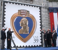 Purple Heart Stamp