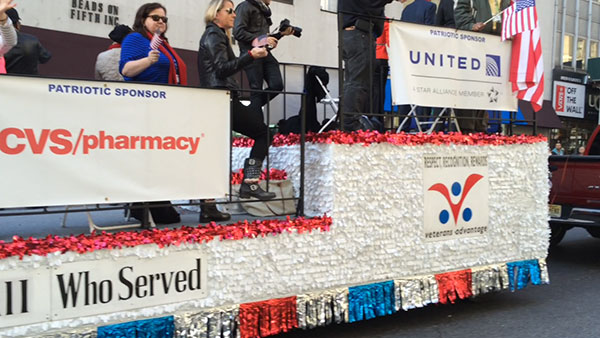 Veterans Advantage Parade Float