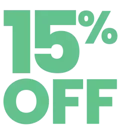 15% OFF