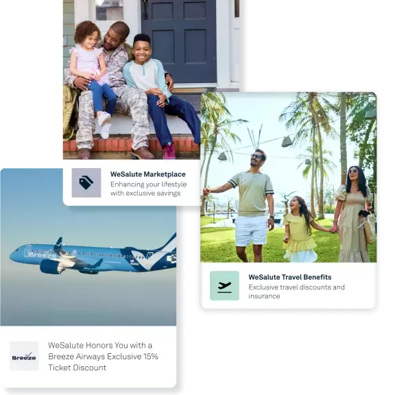 WeSalute+ Offer Cards