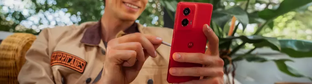 Motorola with stylus