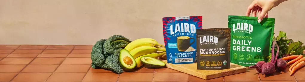 Laird Superfood veggies hero banner