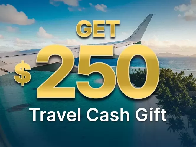 Free $250 Travel Cash