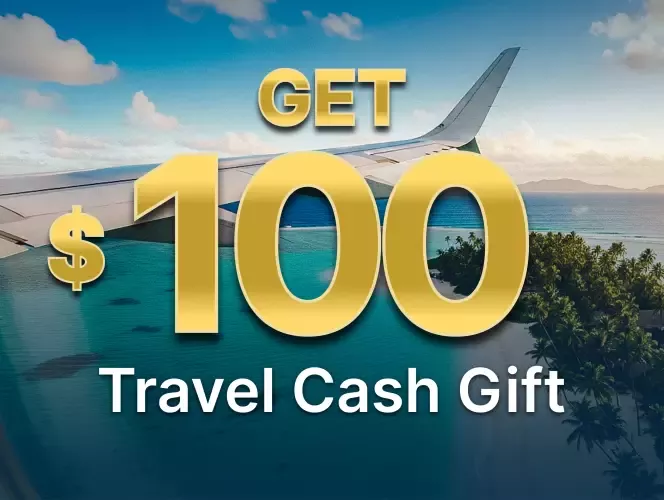 $100 Travel Cash Gift