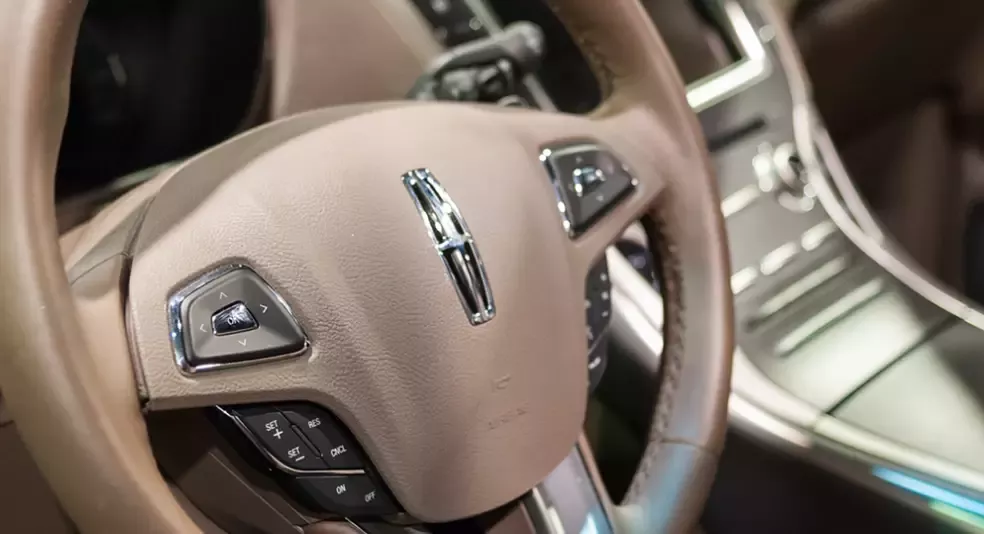 lincoln deal hero interior of car
