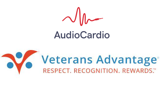 AudioCardio and WeSalute (Veterans Advantage)