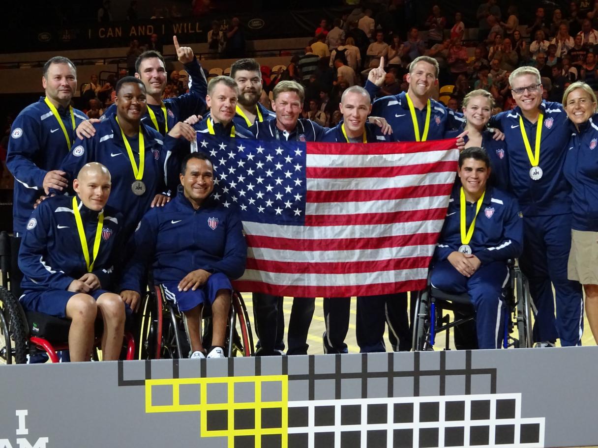 Ken Fisher with Invictus Team USA