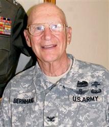 Army Col. (Dr.) William Bernhard is serving a voluntary rotation in Hohenfels, Germany. The 79-year-old flight surgeon, who has retired from the military four times, said this will be his last active-duty assignment. U.S. Army