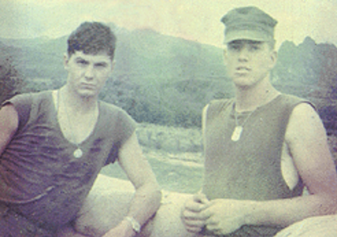 Ed McSorley in Vietnam