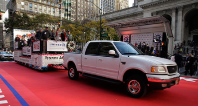 WeSalute (Veterans Advantage) Parade Float VetWeek NYC 2016