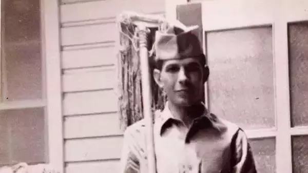 Leonard Nimoy during his Army days