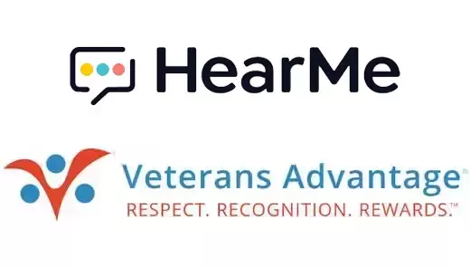 HearMe Veterans Advantage logo