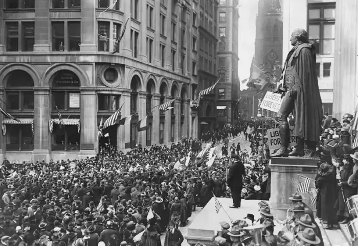 New York City Armistice Day 1918