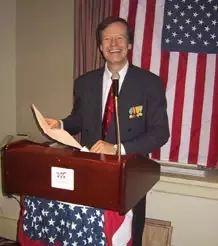 Veterans Advantage founder Scott Higgins addresses Top Vets and Hero Vets at our special post-Veterans Day Parade luncheon.
