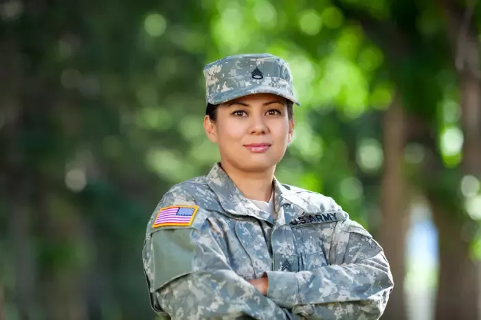 woman vet