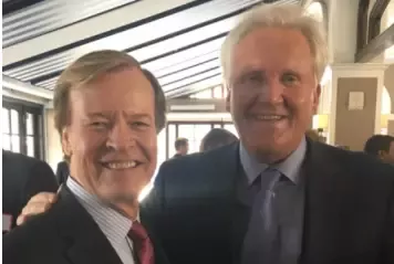 Scott Higgins, WeSalute (Veterans Advantage) and Jeff Immelt, GE