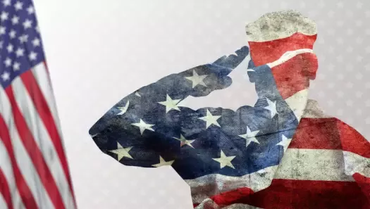 Memorial Day salute