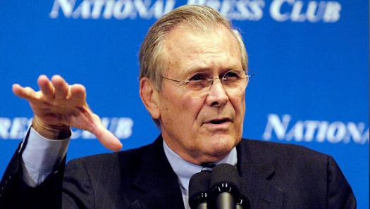 Defense Secretary Donald Rumsfeld
