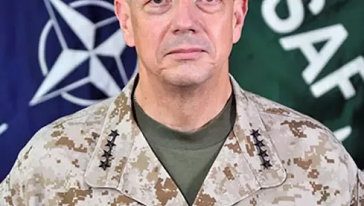 Marine Corps Gen. John R. Allen 