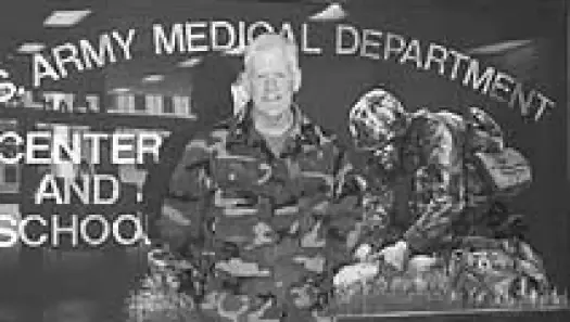 WASHINGTON -- After a career as a world-renowned, pioneer heart surgeon, 57-year-old William C. DeVries decided to serve in the Armed Forces.  The tall, lanky doctor, who implanted the first permanent artificial heart in Seattle dentist Barney Clark, signed on at Walter Reed Army Medical Center as a Defense Department contractor. He also joined the Army Reserve.