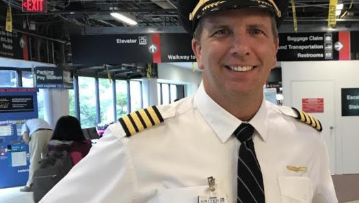 David Fawcett, United Airlines Captain