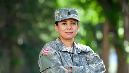 woman vet