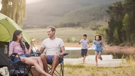 famiily camping