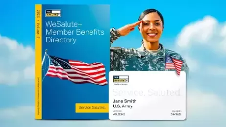 Get 75% OFF 3 Years of WeSalute+